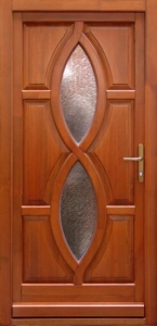 BJ19 - fa bejárati ajtó
