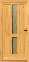 Eger - fa bejárati ajtó