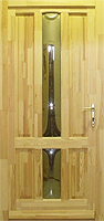 Eger - fa bejárati ajtó